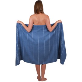 Betz, Bath Towel, XXL, Beach Towel, Lines, 100% Cotton, Size 90 x 180 cm, 90x180 cm