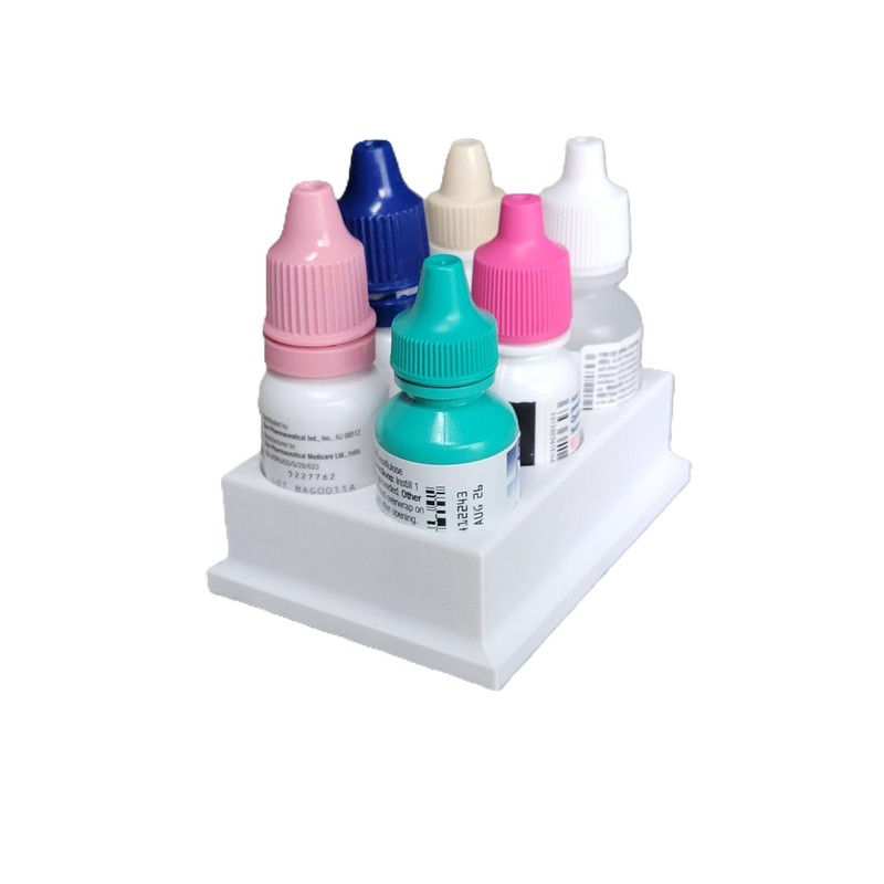 Znet3D Znet3D Eye Drop Bottles Organizer & Storage C 6-Slot