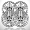 4-Pack of 18' Screw-on Chrome Hubcaps fit for Impala 2014-2019