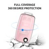 MILD EAST for VW Car Key Fob Cover with Keychain,