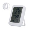 Large Screen Digital Thermo Hygrometer Temperature Humidity Gauge with Memory
