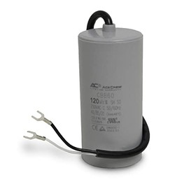 AceCrew 120uF Run Capacitor 250VAC CBB60 120uF Capacitor 50Hz 250VAC 120uf for Air Compressor Water Pump Motor