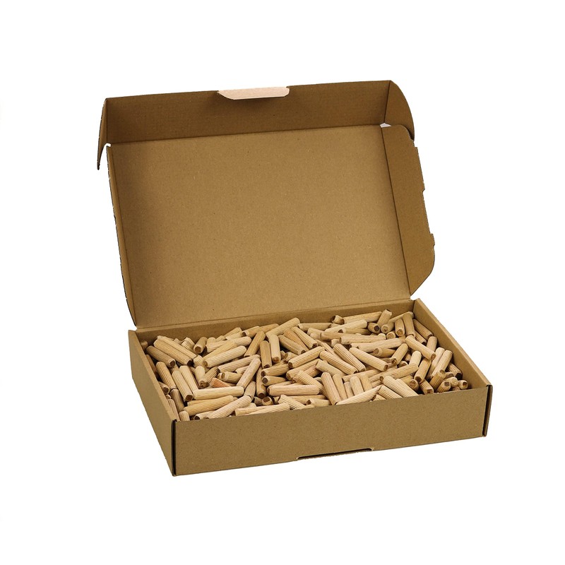 Tolux Wooden Dowels 8 x 35 mm Pack of 100