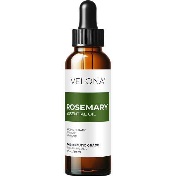 Rosemary Essential Oil by Velona - 2 oz | Therapeutic Grade for Aromatherapy Diffuser Undiluted