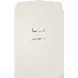 Exhibitindexes® Oversized Last Will & Testament Envelope