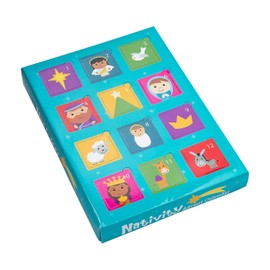 12 Days of Christmas Nativity Toy Advent Calendar Set - 12 Pieces, New Toy Each Day