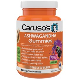 Caruso’s Natural Health Caruso's Ashwagandha Gummies X 60