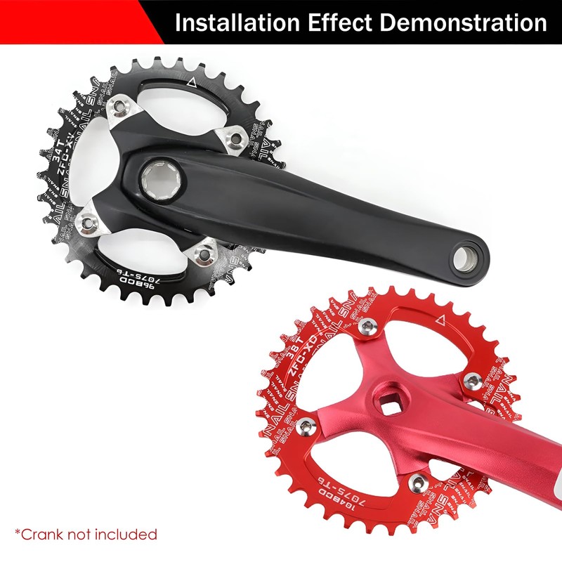 BESNIN Chainring 104 BCD Chainring 30T 32T 34T 36T 38T