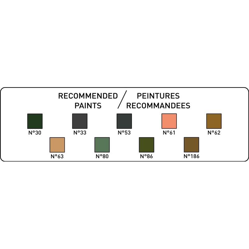 Heller 49606 Figures Armoured Grenadiers Allemands