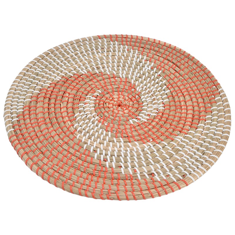 Wall Basket Natural Rattan Exquisite Rustic Decorative Hanging Woven Wall