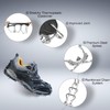 Ice Cleats Traction Snow Grips - 19 Stainless Steel Spikes