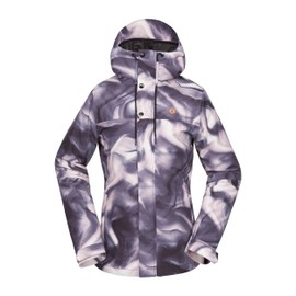 Volcom Women's Bolt Insulated Snowboard Ski Winter Hooded Jacket, Nirvana S5