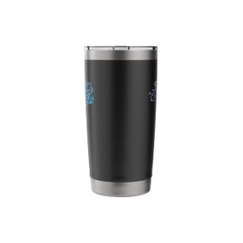 DNA Tree Life Earth Genetics Biologist Science Gift Stainless Steel Insulated Tumbler