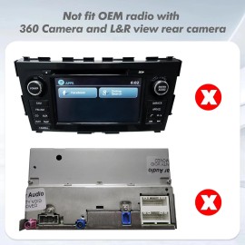 Tuok_18 For Nissan Altima Teana 2013-2018 Apple Carplay Android 12 Car Stereo Radio GPS