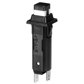 E-T-A Circuit Protection and Control 1110-F112-P1M1-15A, Circuit Breaker; Therm; Push; Cur-Rtg 15A; Snap-in Panel; 1 Pole; Blade Snap