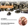 120Sets Chicago Screws, 6 Sizes Leather Rivets Assorted Kit, Chicago