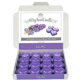 Lilac Wax Melts - 16 x 5g Lilac Scented Wax Melts in a Presentation Gift Box