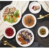 Max Solutions 50 Pack 7 inch (18cm) Bagasse Plates Super
