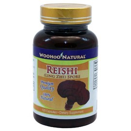 Woohoo Natural Reishi (Ling Zhi) Spore 120 Capsules
