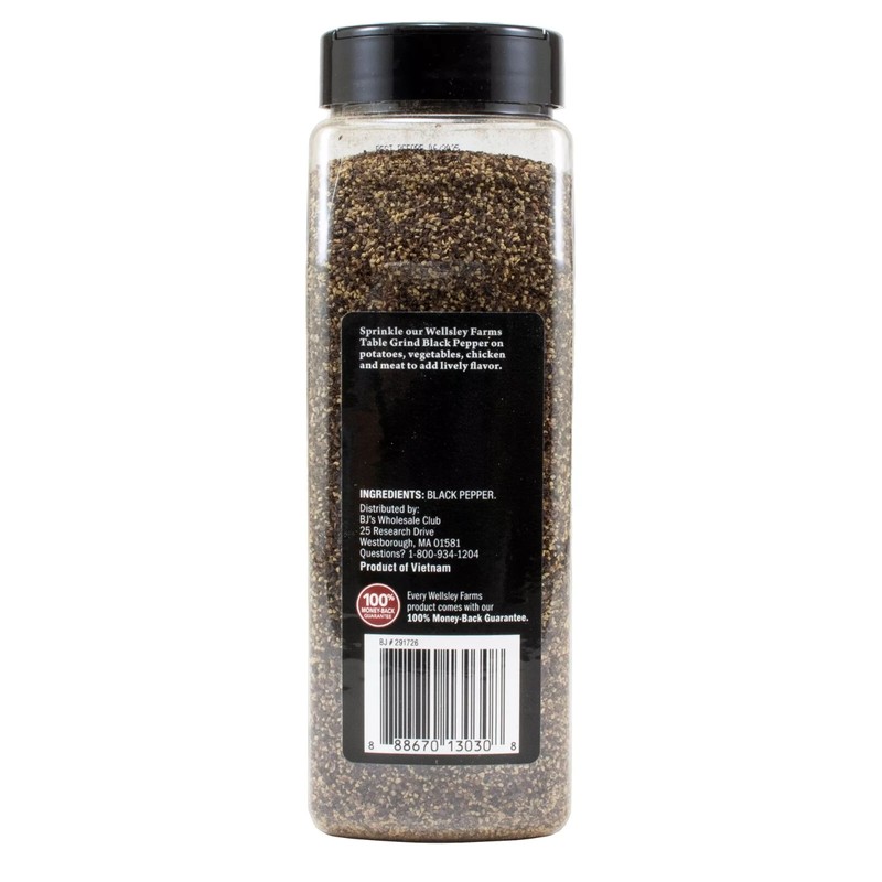 Wellsley Farms Table Grind Pepper, 16 oz. (Not For California)
