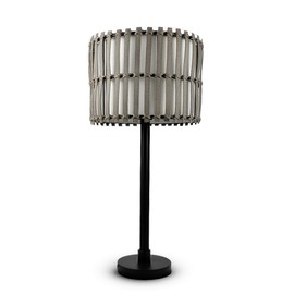 Ceybo 29.25'' Tropical Table Lamp Brown, Weather Resistant for Outdoor/Indoor, Perfect for Living Rooms, Decks, Patios, Porches, and More