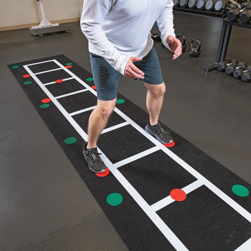 PIG 3-in-1 Exercise Drill Mat | Dot Drills | Speed