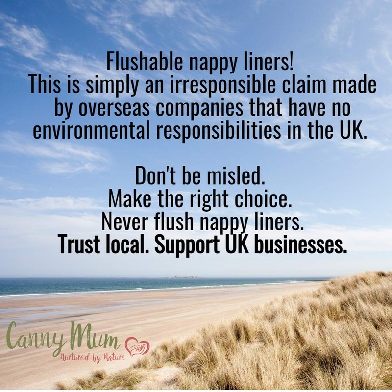 CannyMum Bamboo Nappy Liners & Dry Wipes, 200 Large Sheets,