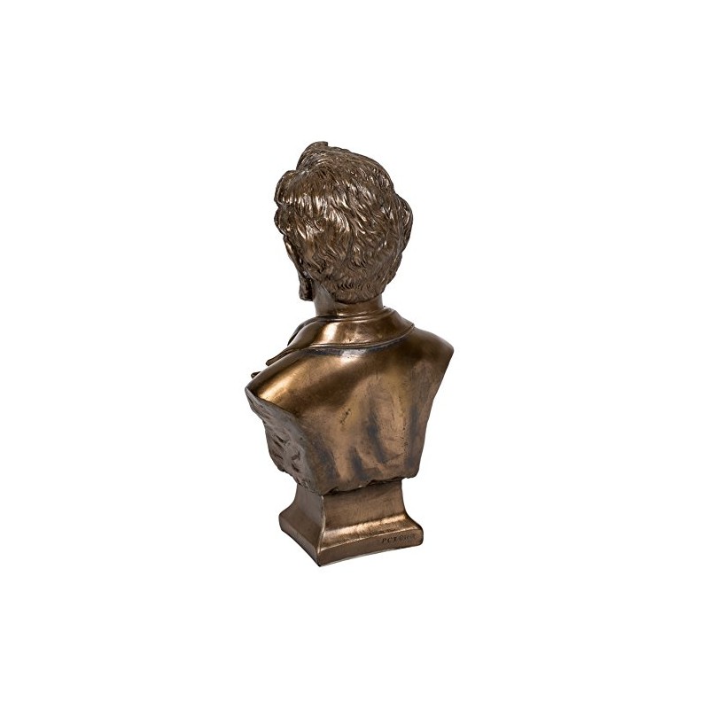 PTC 7.5 Inch Bronze Colored Abraham Lincoln Bust Figurine Statue