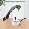 GEAIN P08-031 Saucepan Handle Short Replacement for Farberware Pan Handle,