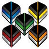 Hardcore Stripes Selection Pack Extra Thick Standard Dart Flights -