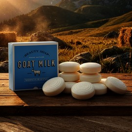 Shower Mate Goat Milk Soap 90g Original 12 pieces / 샤워메이트 산양유 비누 90g 오리지널 12개