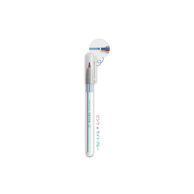 Sunstar Stationery Design Stationery 2 Color Line Pen twiink Twink