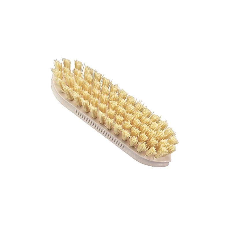 Kerbl 29178 Cleaning and Scrubbing Brush Root Brush, Yellow Bristles