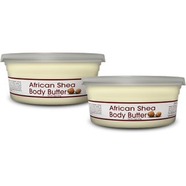 OKAY Manteca De Karité Blanca Para Cabello Y Piel - Manteca De Karité Africana Cruda Para Mujeres Y Hombres, Humectante Diario Para Rostro Y Cuerpo, Ayuda Con Las Estrías, Alivia La Sequedad - Frasco