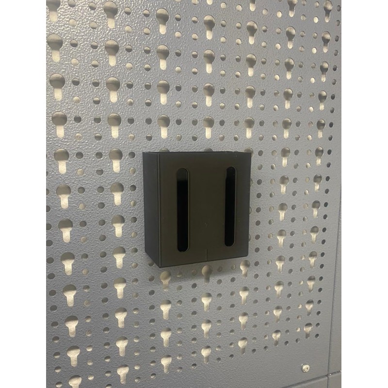 Ruler and Pins Holder Suitable for Küpper Perforated Wall System