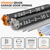Buck Pair of 2" Heavy Duty Garage Door Torsion Springs