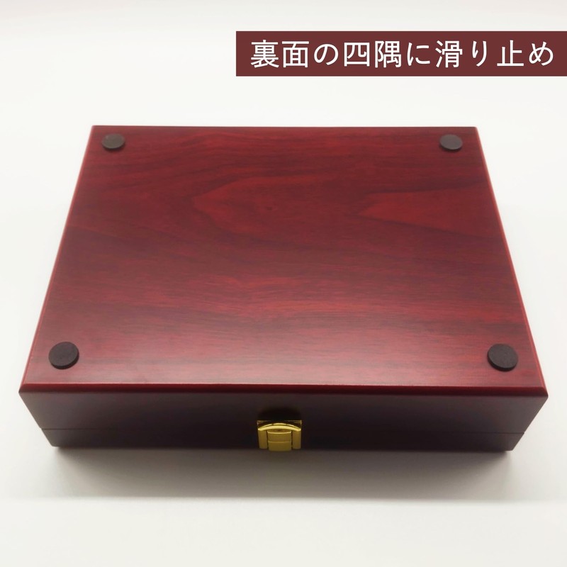 COZENTA Golf Ball Display Collection Case Showcase Storage Box Wood