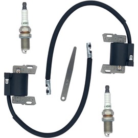 Yitoking 2 PCS Ignition Coil 591459 490586 492341 for Briggs and Stratton Toro MTD Craftsman Cub Cadet Engine Lawn Mower Riding Tractor Armature Magneto OEM