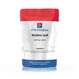 VITA PHARMA Mullein Leaf 2000mg 60 Tablets