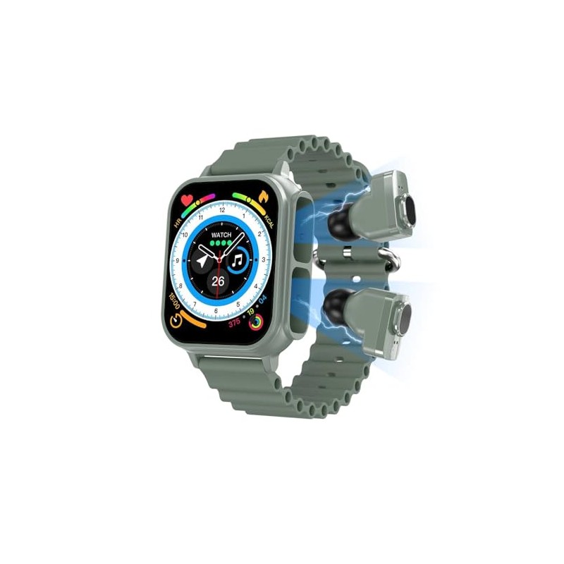 2in1 Smart watch (Green)