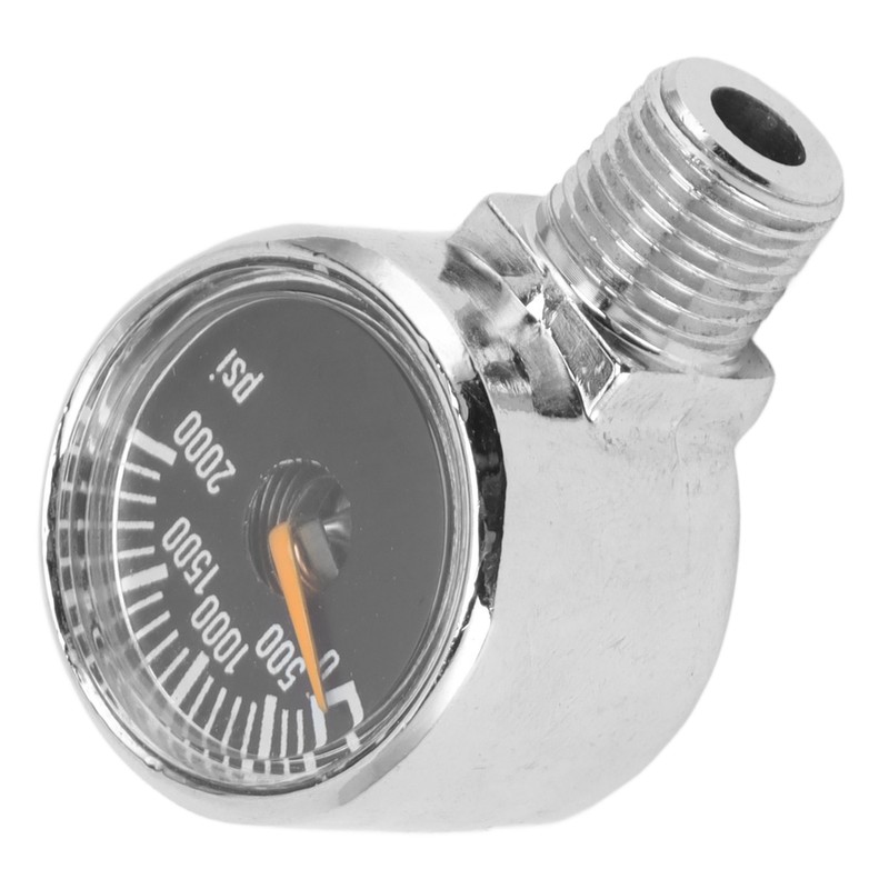 2000psi Pressure Gauge 1/8NPT Mount CO2 Cylinder Filling Pressure Meter