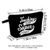 MoCaliduccious Teaching IS MY Super POWER Print Makeup Bag Teacher