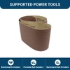 Benchmark Abrasives 6” x 48” Aluminum Oxide Sanding Belts for