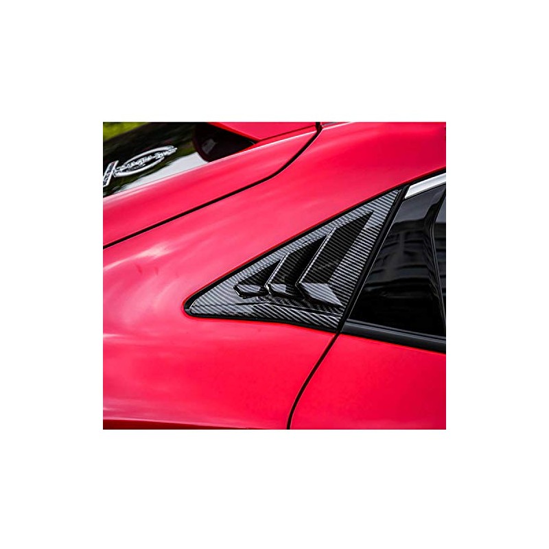 XHQ for 10th Gen Honda Civic Hatchback Rear Window Louver