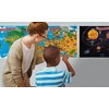 NITRAM World Map Poster for Children Europe and Solar System