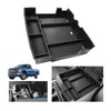 EUEKY 2025 2024 F250 Center Console Organizer Tray Storage Box,