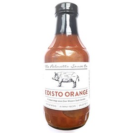 The Palmetto Sauce Company Edisto Orange BBQ Sauce, 16 ounce bottle