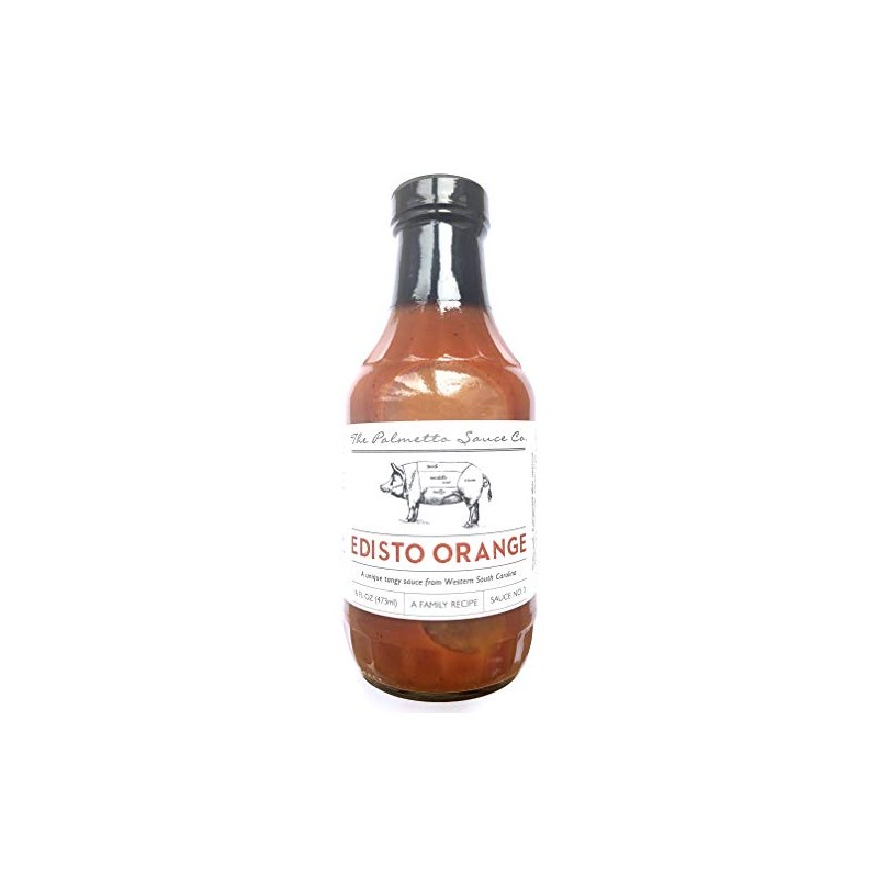 The Palmetto Sauce Company Edisto Orange BBQ Sauce, 16 ounce