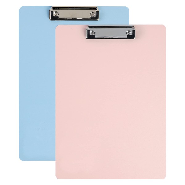 Clipboard, A4, 2 Pieces, Clip File, Meeting Pad, File Board,