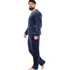 A2Z Mens Pyjamas Soft Warm Fleece Twosie - PJS 218